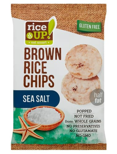 Rice Up rizs chips 60 Tengeri sós 