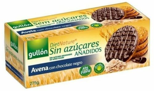 Gullon avena zabkeksz 275g étcsoki